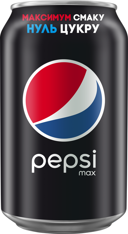 Вода солодка PEPSI Black, 0,33 л